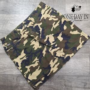 MK Outdoor Camoflage Denim Skirt Size 4